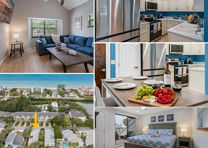Gorgeous Townhouse One Block Away To Beaches! Сasa de vacaciones Clearwater Beach